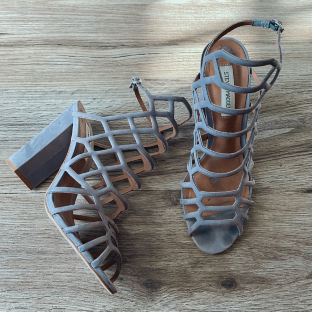 Steve Madden chunky heel s9